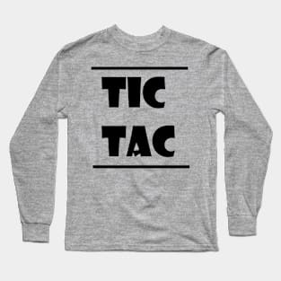 tic tac Long Sleeve T-Shirt